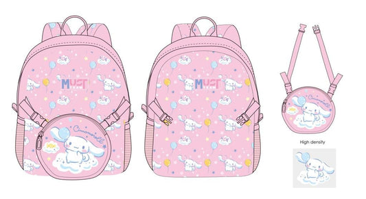 Précommande : CINNAMOROLL - Must - Sac à dos + un mini sac détachable