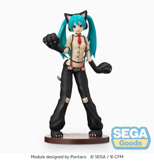 Précommande : HATSUNE MIKU - Hatsune Miku Kitty - Statuette Arcade 23cm