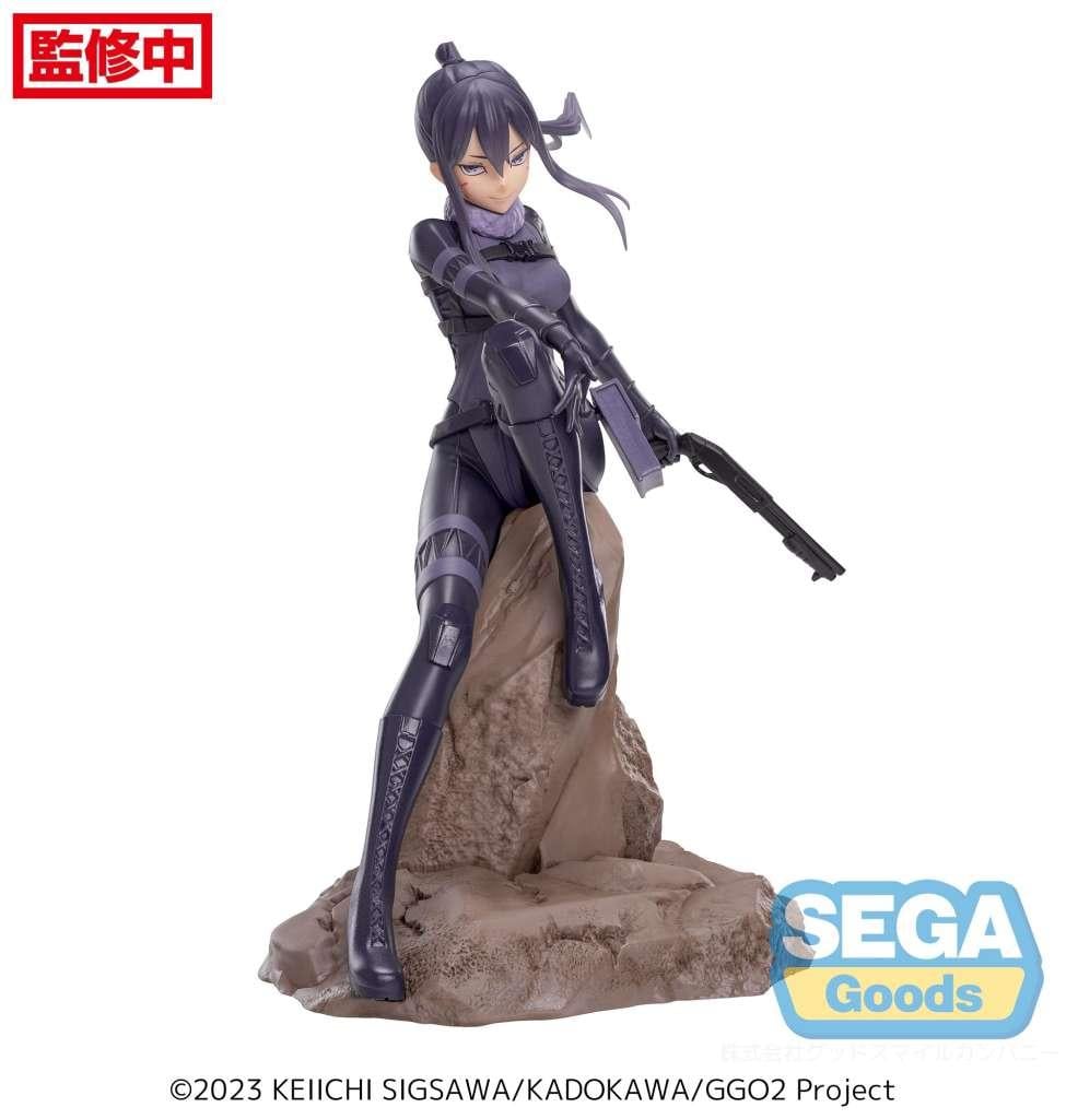 Précommande : SWORD ART ONLINE GUN GALE ONLINE - Pitohui - Statuette Luminasta 20cm