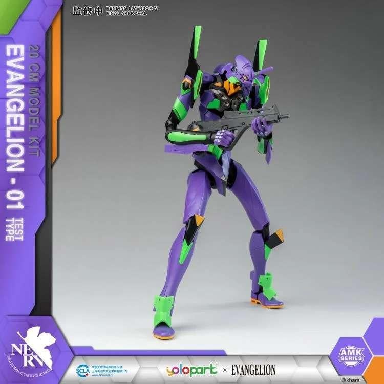 Précommande : EVANGELION - Eva-01 Amk - Model Kit 20cm