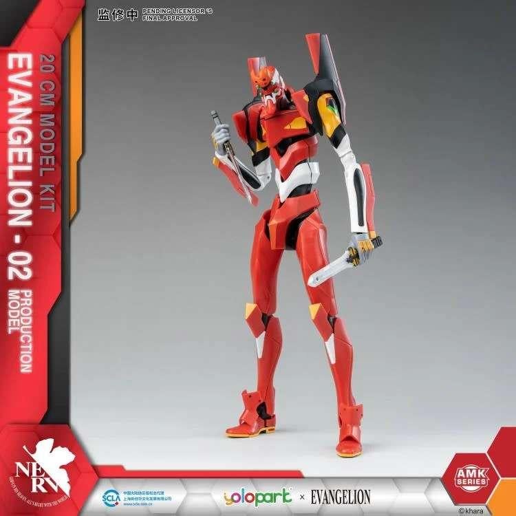 Précommande : EVANGELION - Eva-02 Amk - Model Kit 20cm