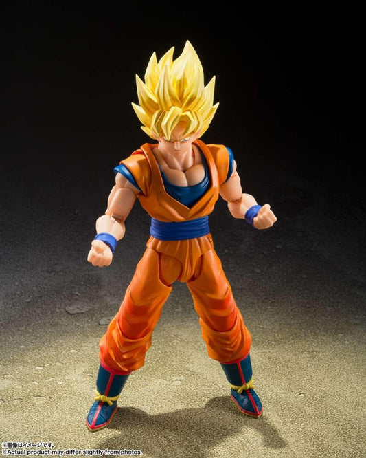 Précommande : DRAGON BALL Z - Goku Super Saiyan Games Begin -Fig. S.H. Figuarts 15cm