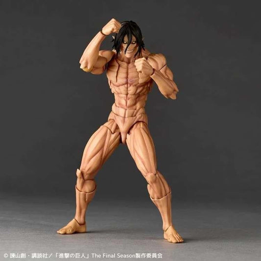 Précommande : L'ATTAQUE DES TITANS - Titan Assaillant - Figurine Revoltech A.Y. 17cm