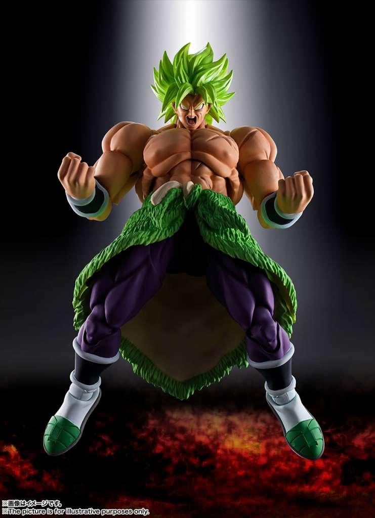 Précommande : DRAGON BALL Z - Broly "Super Saiyan" - Figurine S.H. Figuarts 22cm