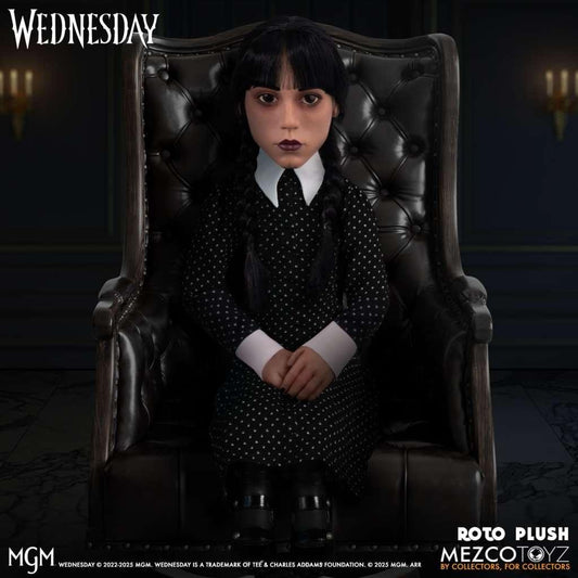 Précommande : MERCREDI - Poupée Mercredi Addams MDS Roto - 45cm