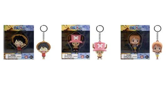 Précommande : ONE PIECE - Pocket Hero - Assortiment 12 Porte-Clés 6-7cm
