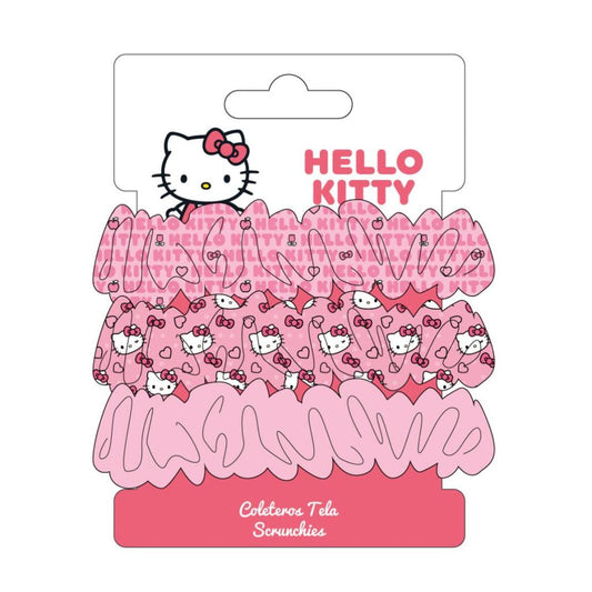 Précommande : HELLO KITTY - Accessoires Cheveux "Chouchou" 3x