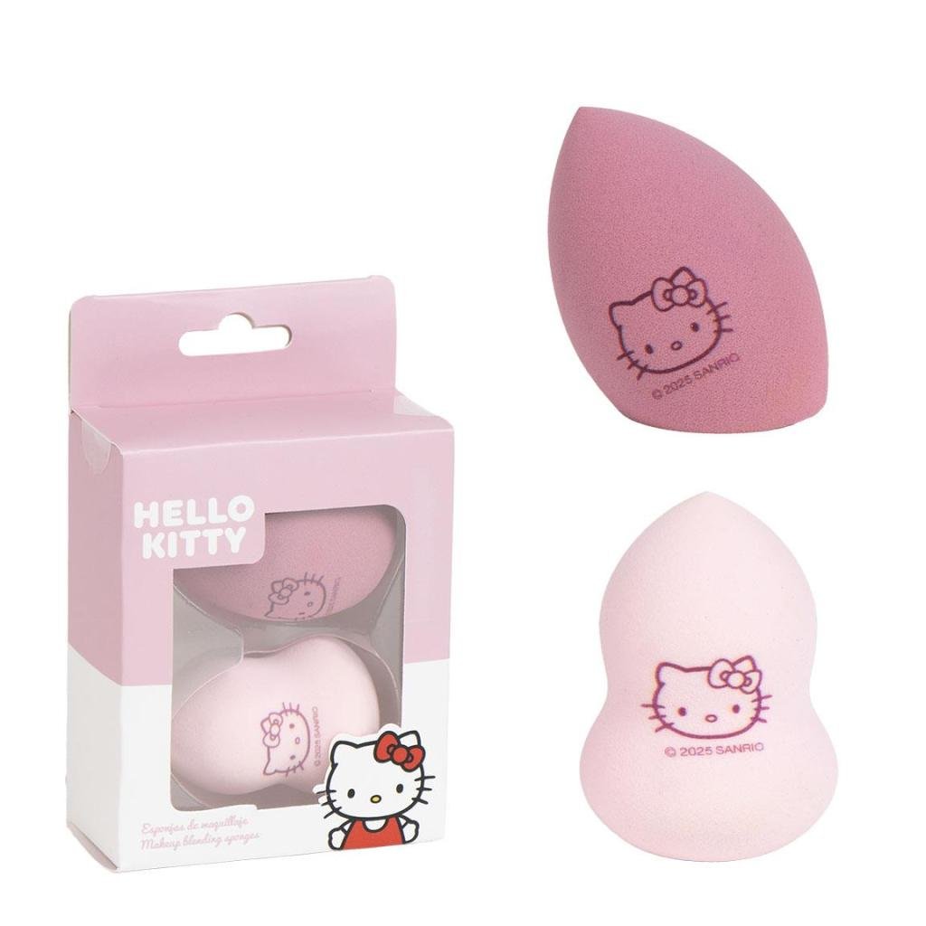 Précommande : HELLO KITTY - 2 Eponges Blending pour Maquillage