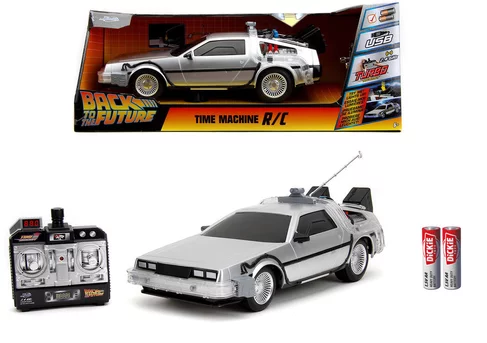 Précommande : RETOUR VERS LE FUTUR - Time Machine - Voiture R/C 1:16