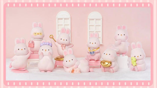 Précommande : MOMO BUNNY - Daily Series - Blind Box Set 9 Figurine 10cm