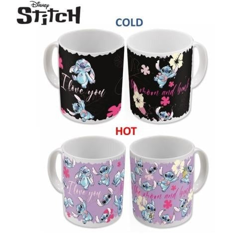 STITCH & ANGEL - Mug Thermoréactif - 325ml