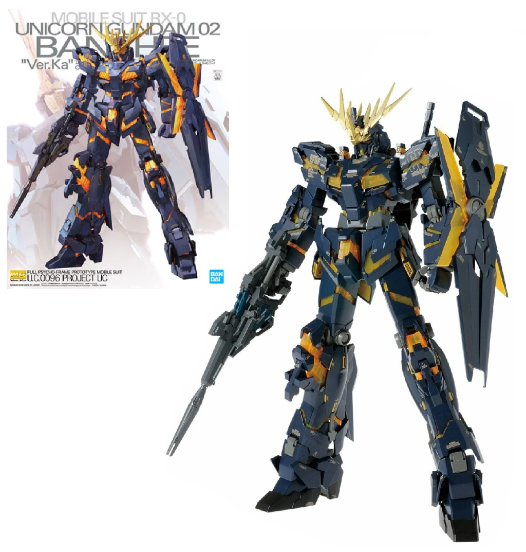 Précommande : GUNDAM - MG 1/100 Unicorn Gundam 02 Banshee Vers. Ka - Model Kit