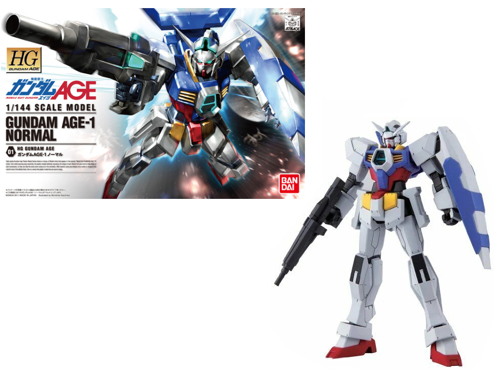 Précommande : GUNDAM - HG Gundam Age-1 Normal 1/144 - Model Kit