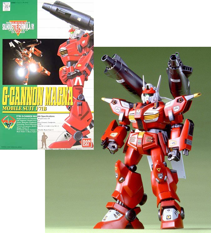 Précommande : GUNDAM - 1/100 G Cannon Magna - Model Kit