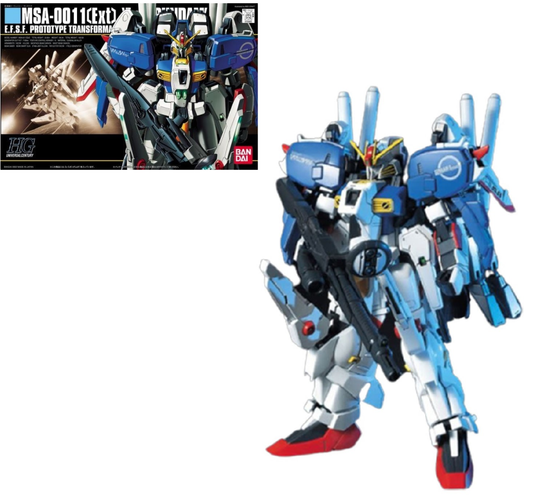 Précommande : GUNDAM - HGUC 1/144 MSA-0011 (Ext) Ex-S Gundam - Model Kit