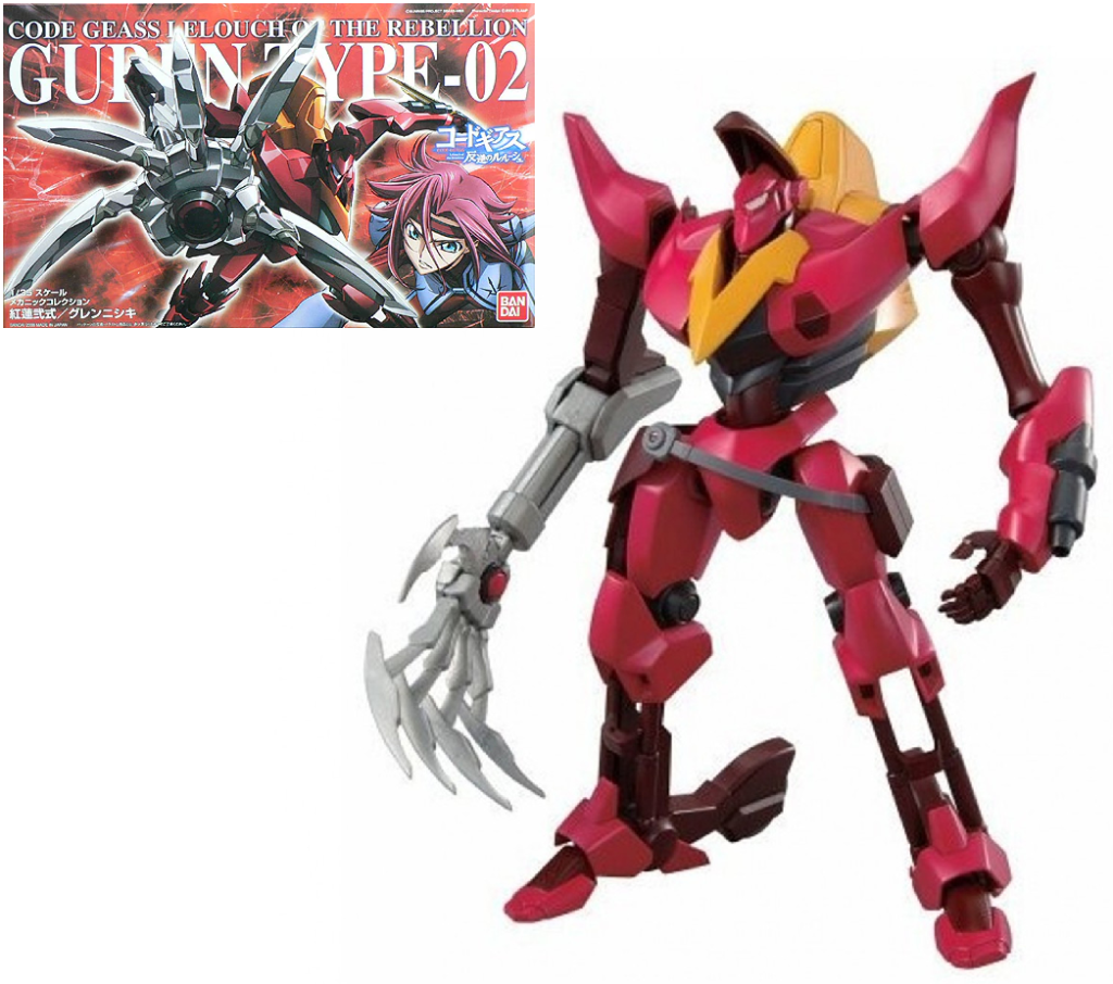 Précommande : CODE GEASS - 1/35 Guren-Nishiki - Model Kit