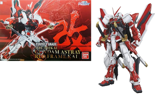 Précommande : GUNDAM - PG 1/60 Gundam Astray Red Frame Kai - Model Kit - 30cm