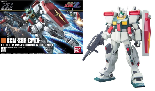 Précommande : GUNDAM - HGUC RGM-86R GM III 1/144 - Model Kit