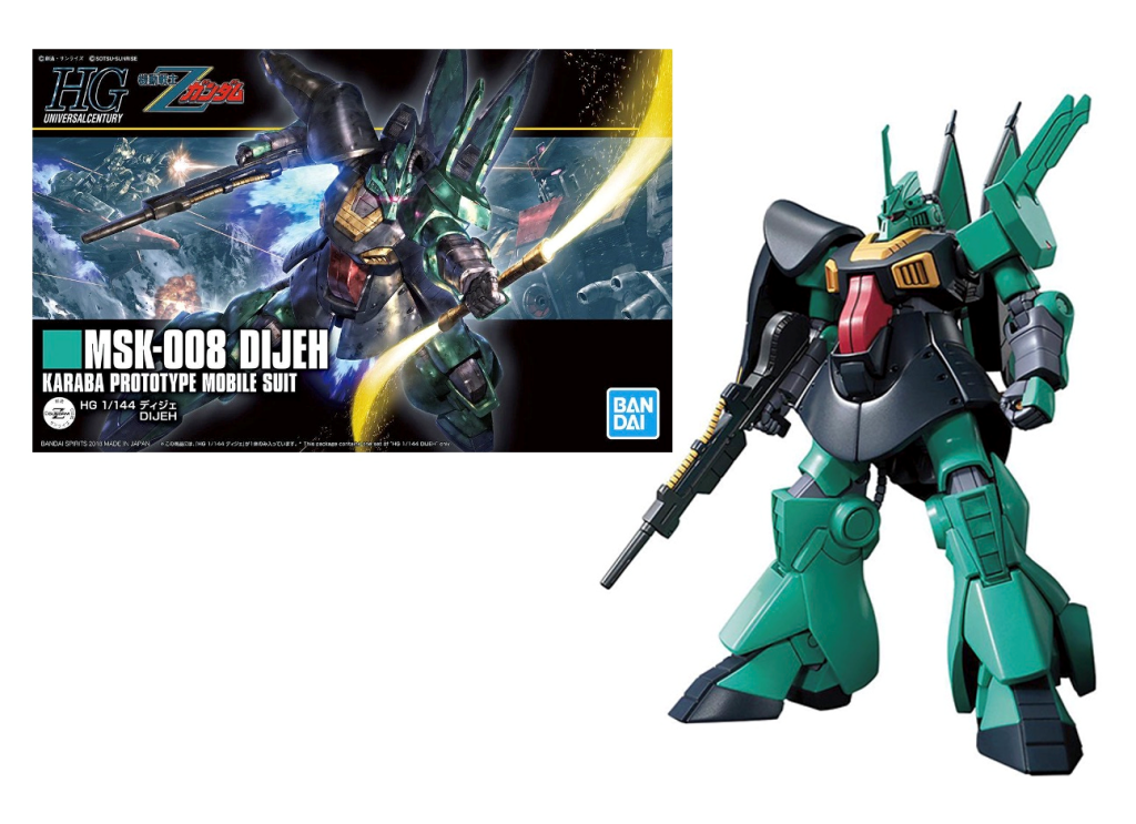 Précommande : GUNDAM - HGUC 1/144 MSK-008 Dijeh - Model Kit