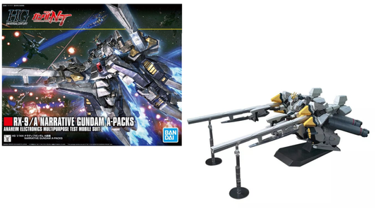 Précommande : GUNDAM - HG 1/144 Narrative Gundam A-Packs - Model Kit