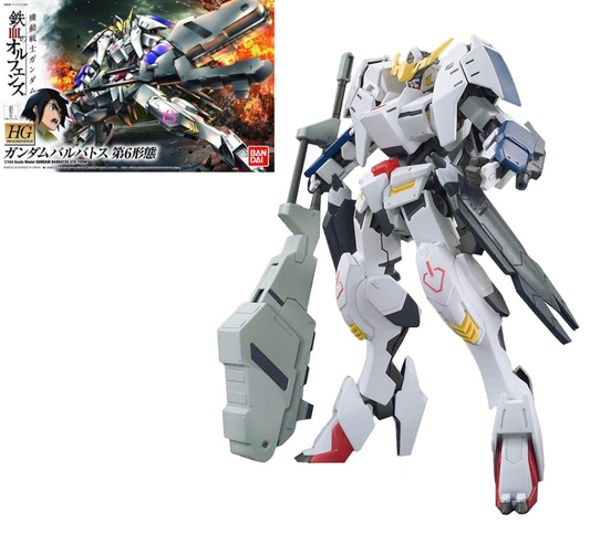 Précommande : GUNDAM - IBO HG 1/144 Gundam Barbatos 6th Form - Model Kit - 13cm