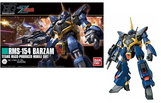 Précommande : GUNDAM - HG RMS-154 Barzam Gundam 1/144 - Model Kit