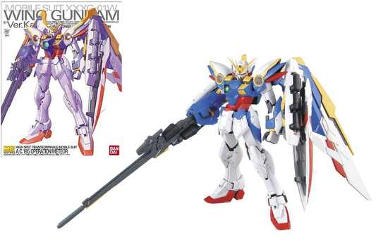 Précommande : GUNDAM - MG 1/100 Wing Gundam Ver.Ka - Model Kit 18cm