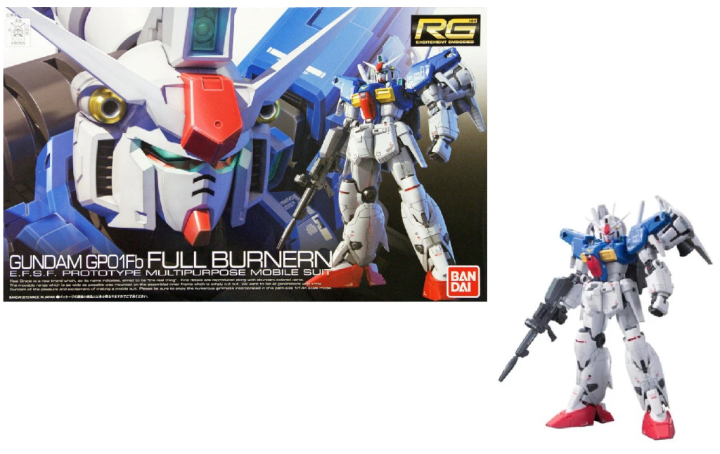 Précommande : GUNDAM - RG 1/144 RX-78 GP01-Fb - Model Kit 13cm