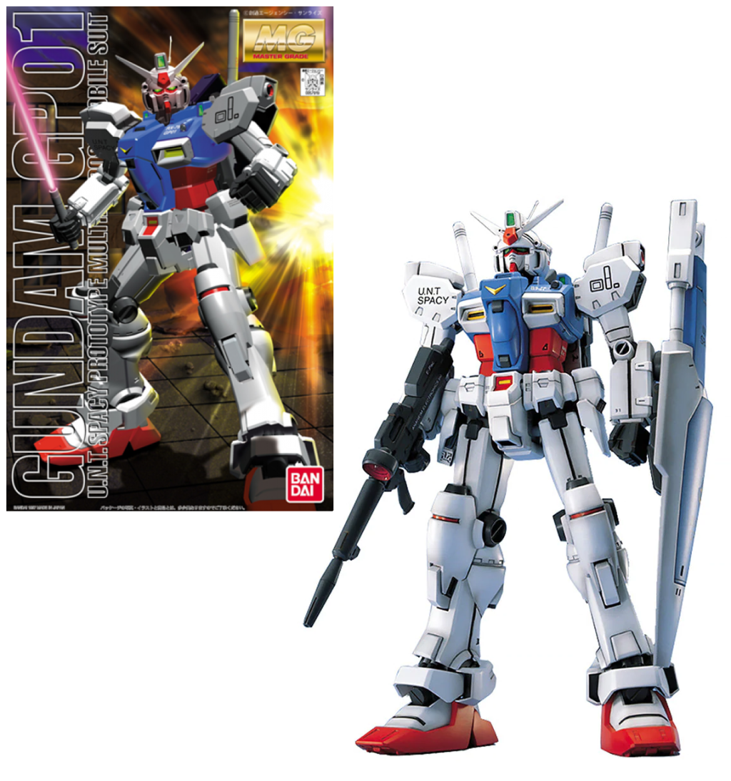 Précommande : GUNDAM - MG 1/100 Gundam GP01 - Model Kit