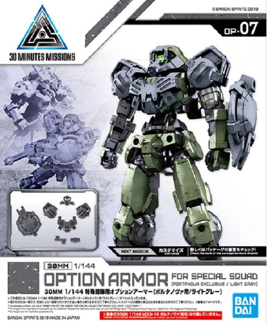 Précommande : GUNDAM - 30MM Option Armor 7 for Special Squad Detail Set - Model Kit