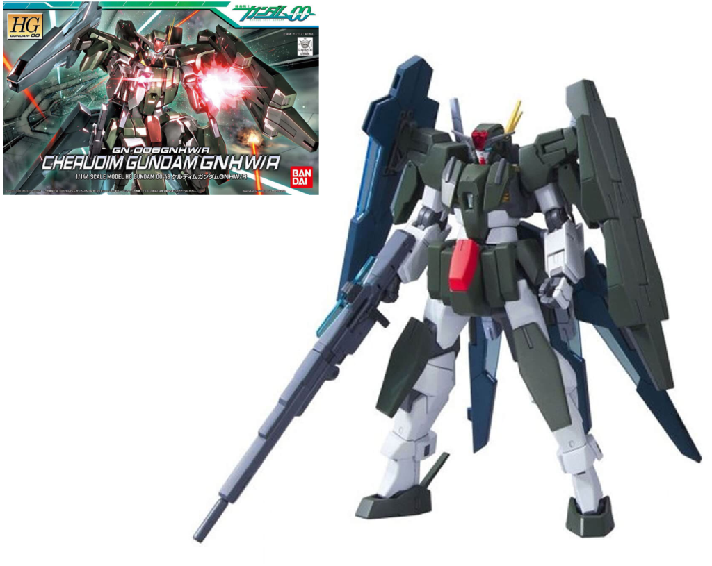 Précommande : GUNDAM - HG 1/144 Cherudim Gundam GNHW/R - Model Kit 13cm