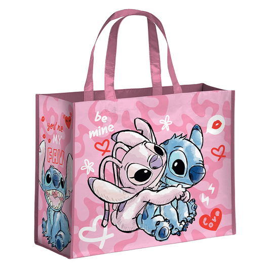 Précommande : STITCH & ANGEL - Pink - Shopping Bag