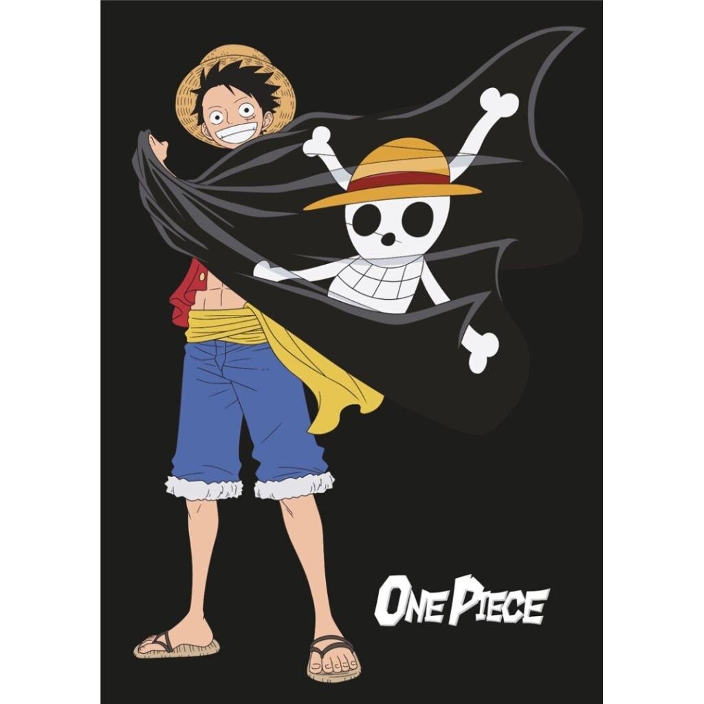 Précommande : ONE PIECE - Couverture Flanelle 110x150cm - Luffy