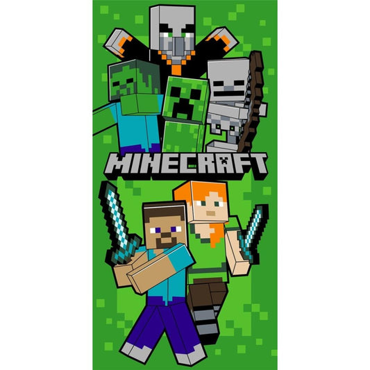 Précommande : MINECRAFT - Serviette de Plage 70x140cm