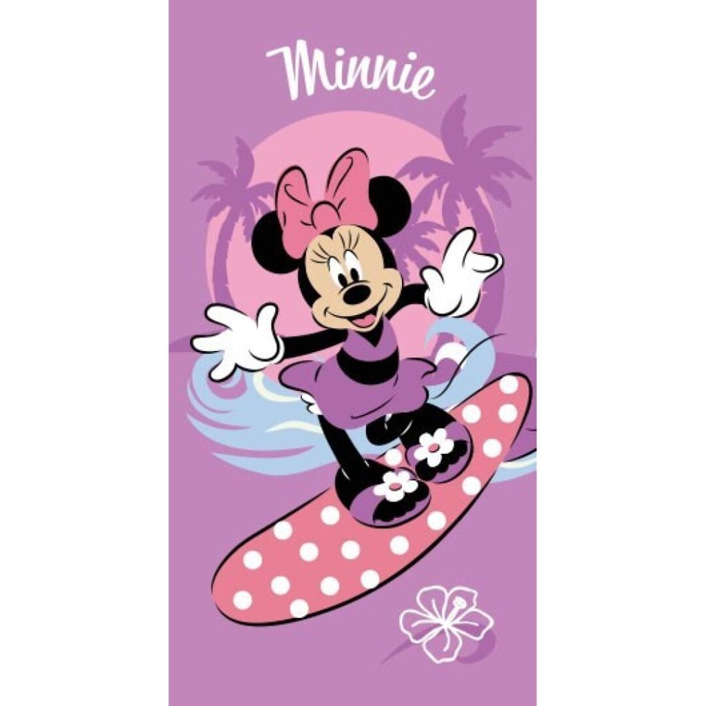 Précommande : DISNEY - Minnie Surf - Serviette de Plage 100% Polyester 70x140cm