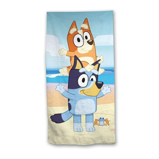 Précommande : BLUEY - Plage - Serviette de Plage 70x140cm