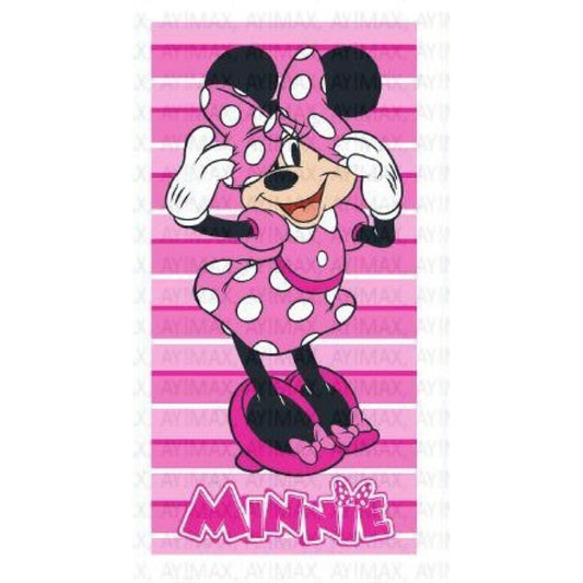 Précommande : DISNEY - Minnie - Serviette de Plage 70x140cm