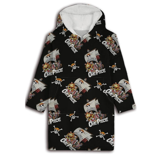 Précommande : ONE PIECE - Thousand Sunny - Sweat Poncho - Taille Adulte
