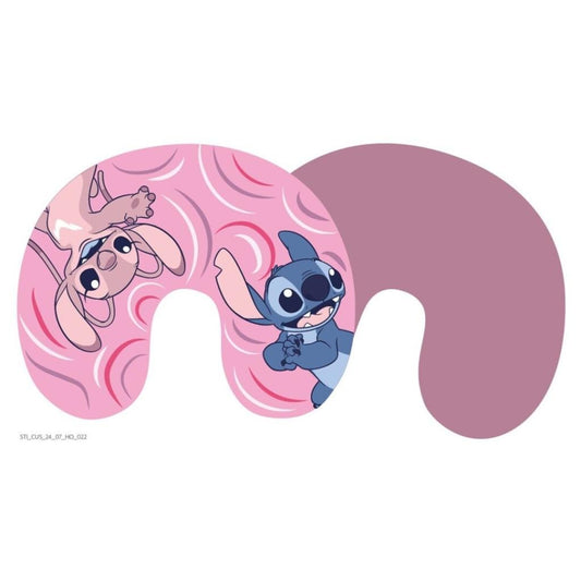 Précommande : LILO & STITCH - Stitch et Angel - Coussin de voyage