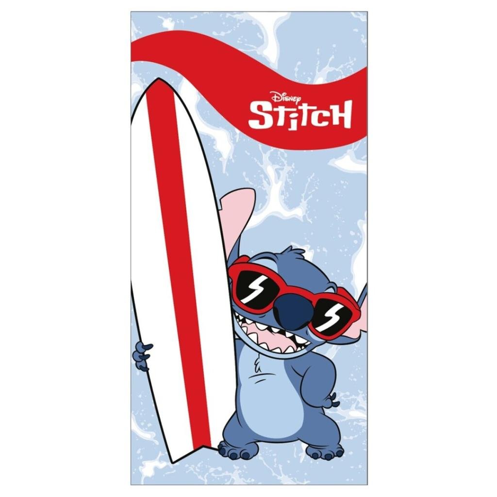 Précommande : DISNEY - Stitch surf - Serviette de Plage 70x140cm