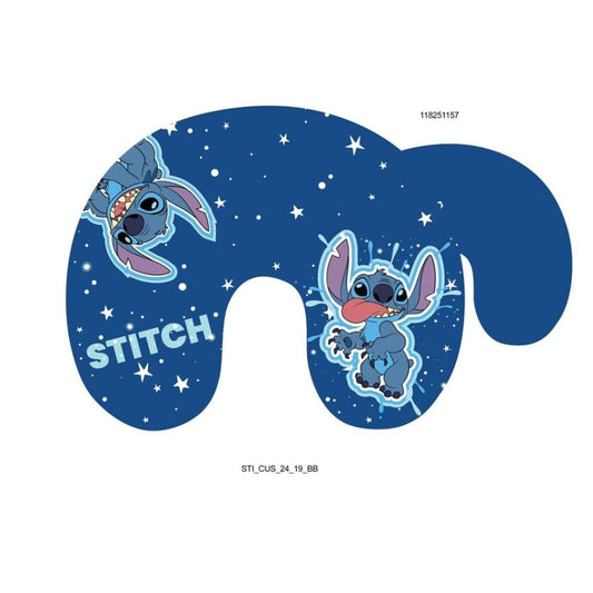 Précommande : LILO & STITCH - Stitch "Etoiles" - Coussin de voyage