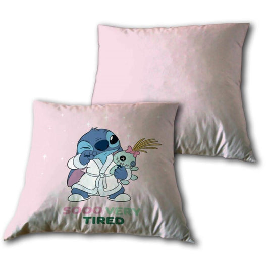Précommande : LILO & STITCH - Sooo very tired - Coussin 35x35cm