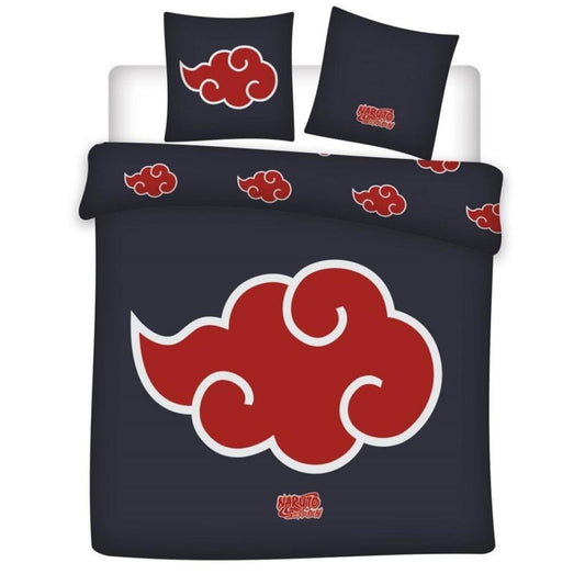 Précommande : NARUTO SHIPPUDEN - Parure de lit 240x220cm + 2x65x65cm - Akatsuki
