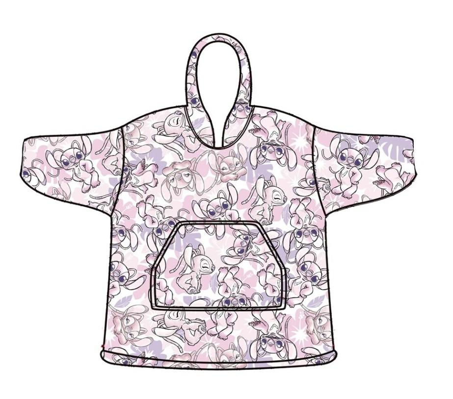 Précommande : LILO & STITCH - Angel - Sweat Poncho - Taille Adulte