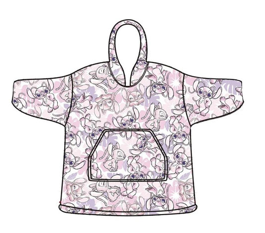 Précommande : LILO & STITCH - Angel - Sweat Poncho - Taille Adulte