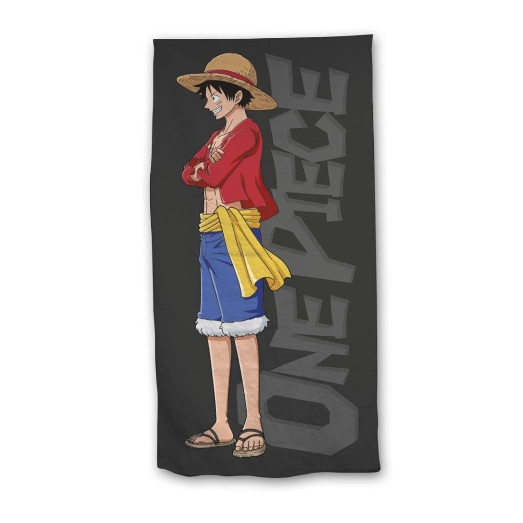 Précommande : ONE PIECE - Luffy - Serviette de Plage 70x140cm