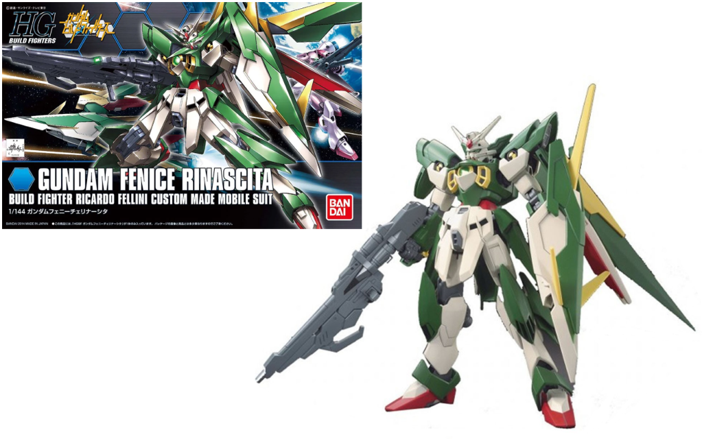 Précommande : GUNDAM Build Fighters - Model Kit - HG 1/144 - Gundam Fenice Rinascita