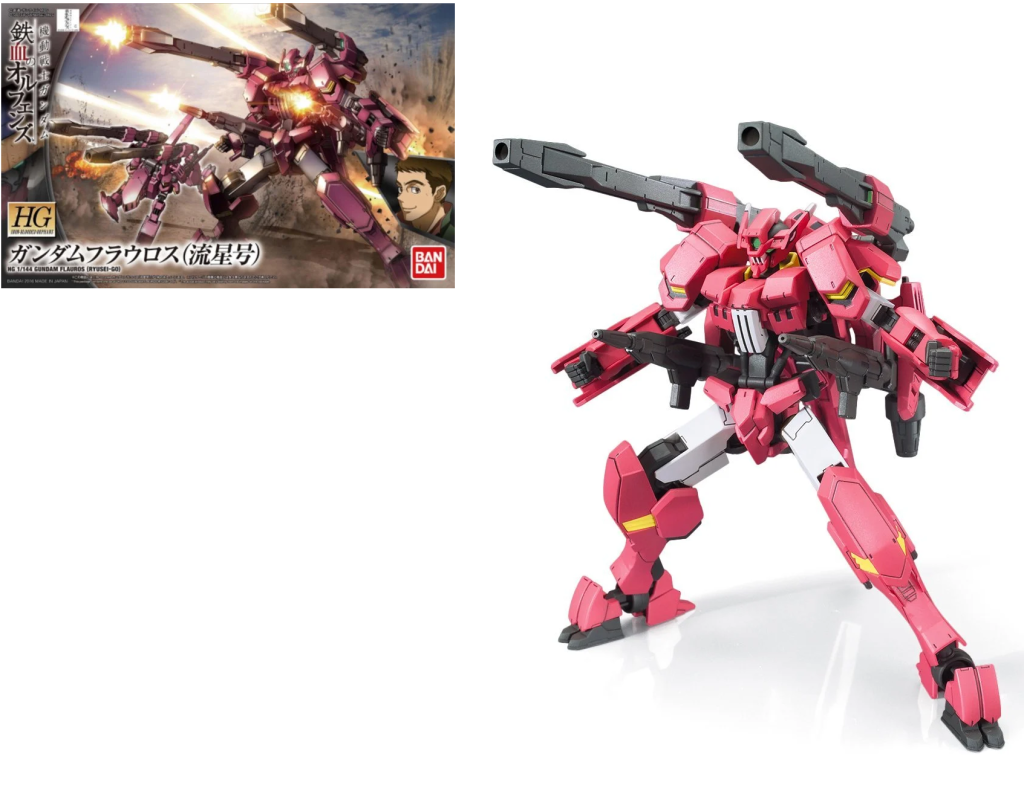 Précommande : GUNDAM - Model Kit - IBO HG 1/144 - Gundam Flauros - 13 CM