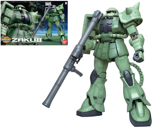 Précommande : GUNDAM - Model Kit - Megasize - Zaku II Verde - 1/48