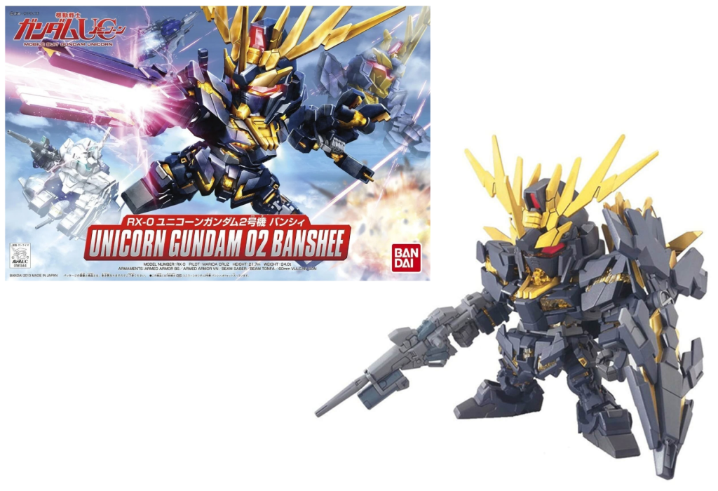 Précommande : GUNDAM - Model Kit - BB Gundam Unicorn 2 Banshee 380